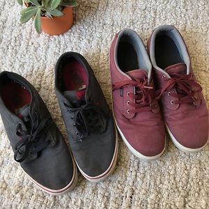 Bundle of men’s skater shoes - Vans & Etnies